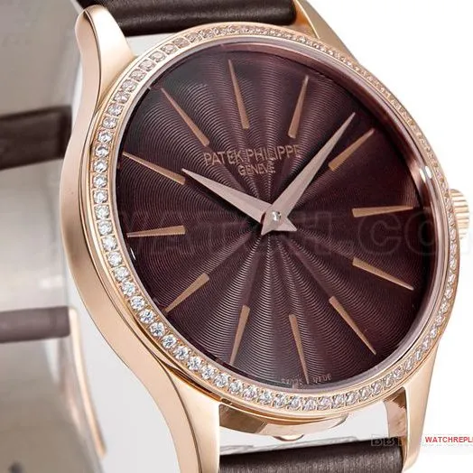 watch GS factory classic Patek Philippe brown dial 4997side live photo