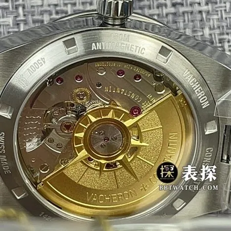 ZF FactoryVacheron Constantin 4500Vsuper watch men's blue dialsteel bracelet picture and price caseback live photo