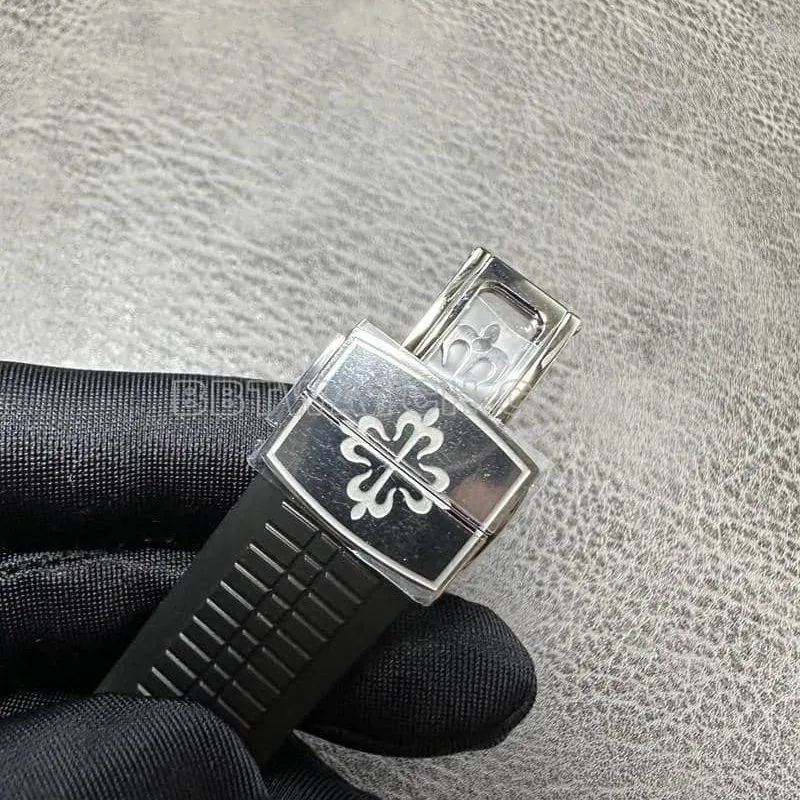 3K FactoryPatek PhilippeAQUANAUTtop-tier grenade black dial5167Acaseback live photo