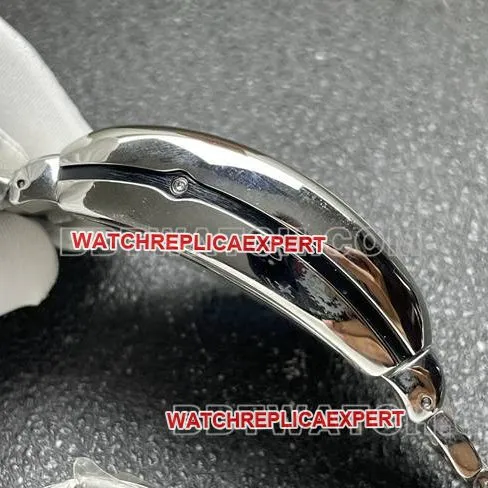 1:1replica watch ABF factory Frank Muller V45 blue dial steel braceletclasp live photos