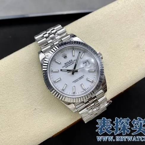 VSRolex log top-tiersuper clone41MM watch_How much does it cost_Pictures_How is the workmanship? Bottom cover