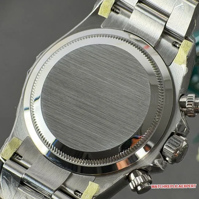 CBD factory collectible watch RolexDaytonablack dialsteel bracelet4131front live photo