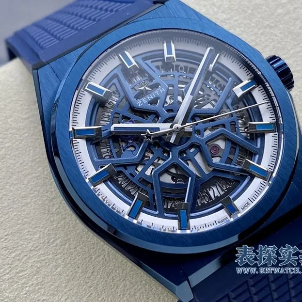Zenith top-tier watch, LF DEFYreplica watch, front view