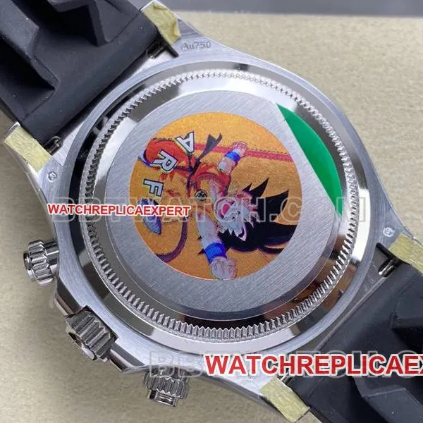 Rolex collectible watch ARF FactoryDaytonablack dial4131 rubber model side live photo