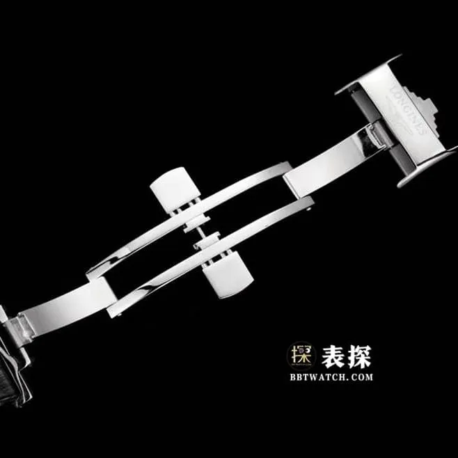 Watchmaking tradition Longines1:1replica watch men's silver dialleather strap model L2.793.4.73.2braceletlive photos