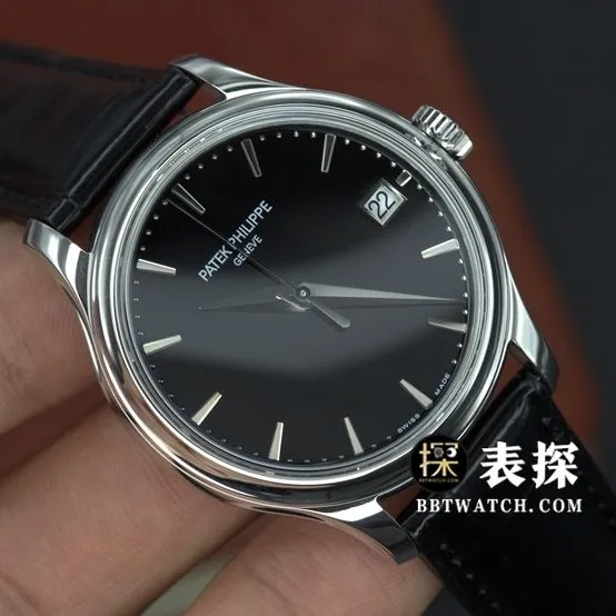 3k factory Patek Philippe classic watch 5227top-tier 1:1high-quality watch men's black dialleather strap model pictures and prices front live photo