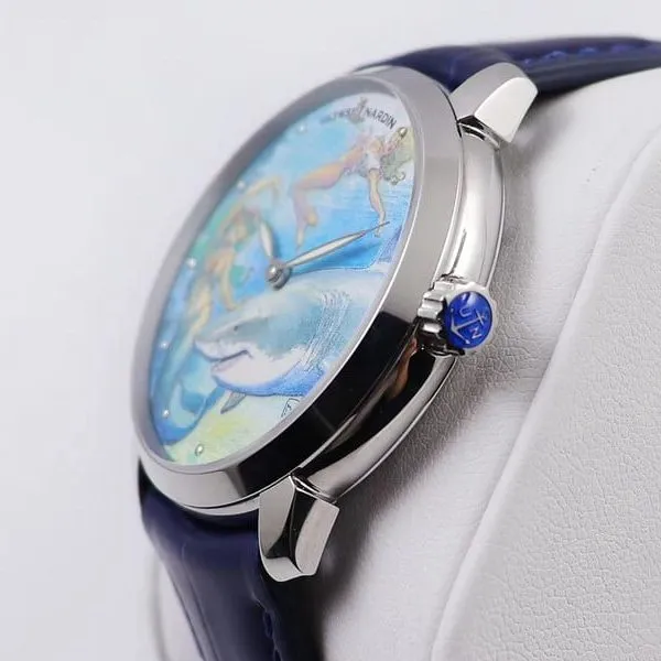Athens high-quality gilt classic series watch 3203-136LE-2/MANARA.09 front view
