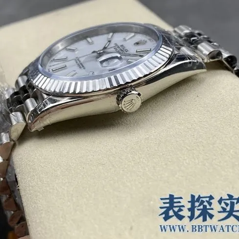 VSRolex log top-tiersuper clone41MM watch_how much_picture_how is the workmanship clasp