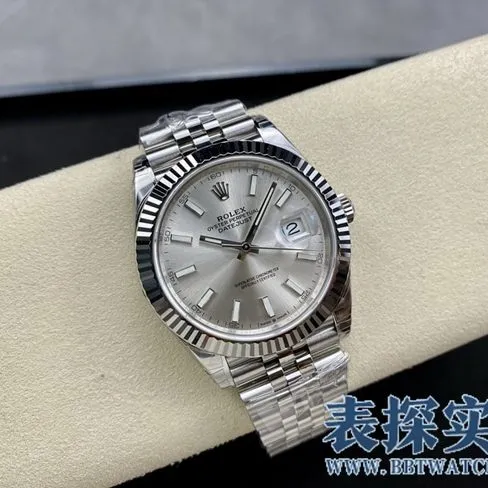 VSRolex high-quality log 41MM white steel watch_price_style picture_quality profile