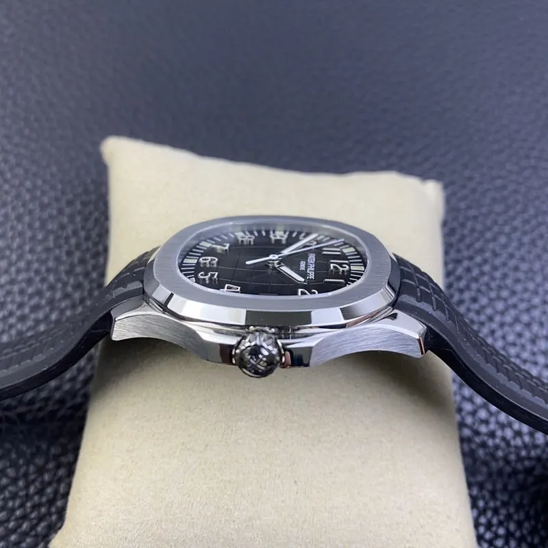 WY-3K Factorytop-tierPatek Philippe grenade watch ultra-thin 324SCmovement gray plate silicone braceletclasp picture