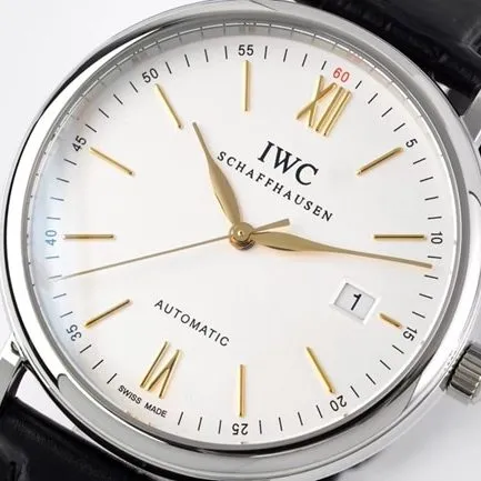 ZF Factorytop-tier watch IWC strongest Portofino series automatic movementleather strap watch bracelet picture