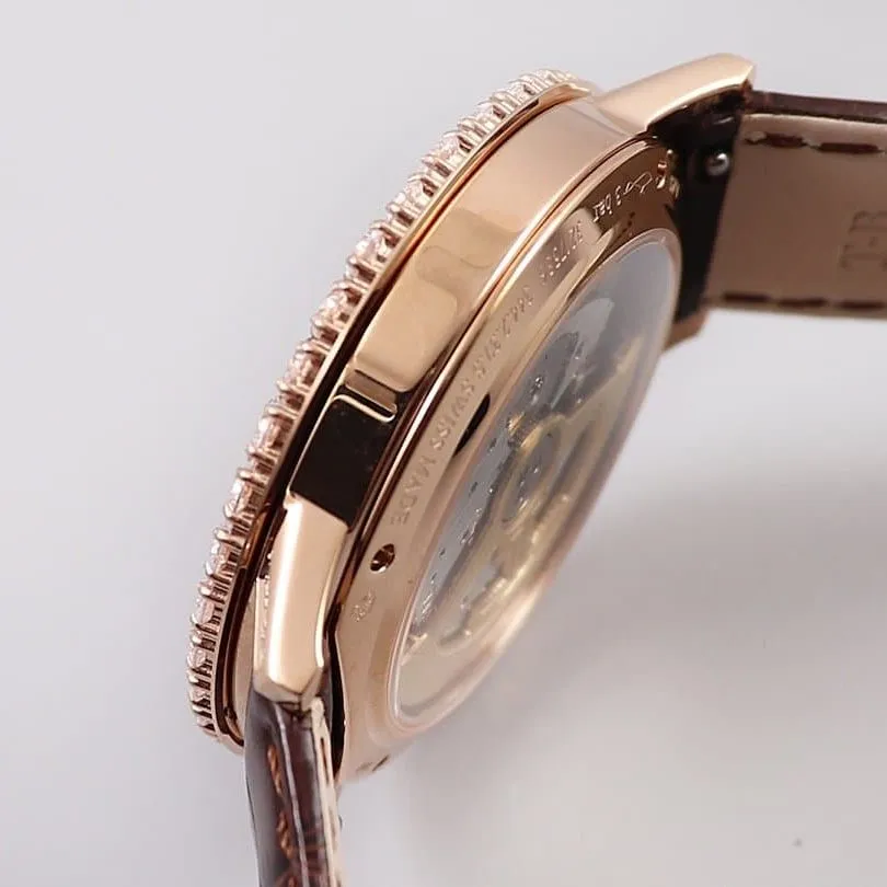 super cloneJaeger-LeCoultre dating ladies' watchq3523570 mechanical high quality side view