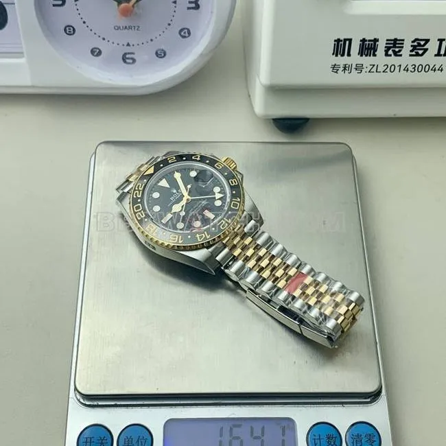1:1replica watch GMT-MasterVS FactoryRolex gold preserved egg ring 3285 mechanical front live photo