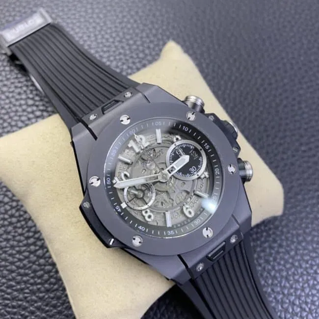 top-tier replicaHublot watch BIG BANG Unico Big Bang series color ceramic watch clasp picture