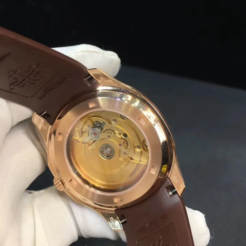 Patek Philippe mine 18K gold with diamonds 40mm front view