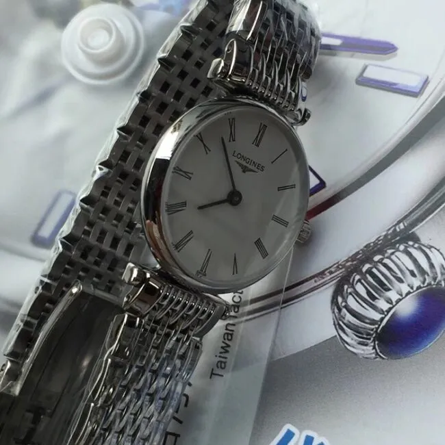 TW Factory Top Longines Men's White Dial Steel Strap La Grande Classique Watch Buckle Photo