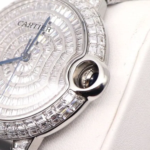 Cartier Watch Cartier Blue Balloon Square Diamond Full Star Watch Band Pictures