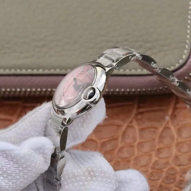 Cartier high-quality watch blue balloon small pink watch clasp picture