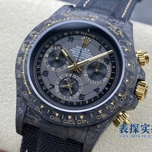 Big factory high-quality replicaRolex carbon fiber Daytona gray plate men's mechanical watch where to buy