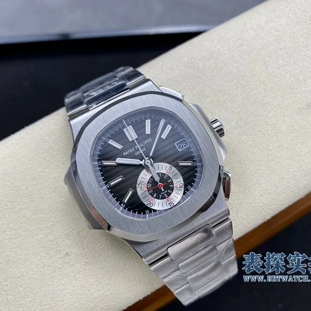 top-tier replicaPPF innovative and avant-garde spirit joins hands with Patek Philippeblack dial5980 series watch bracelet