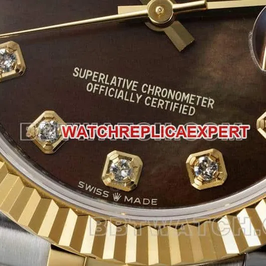 ARF FactoryRolex log top-tier 1:1high-quality black mother-of-pearl plate 31mm gold five-grid chain link 278273braceletlive photos