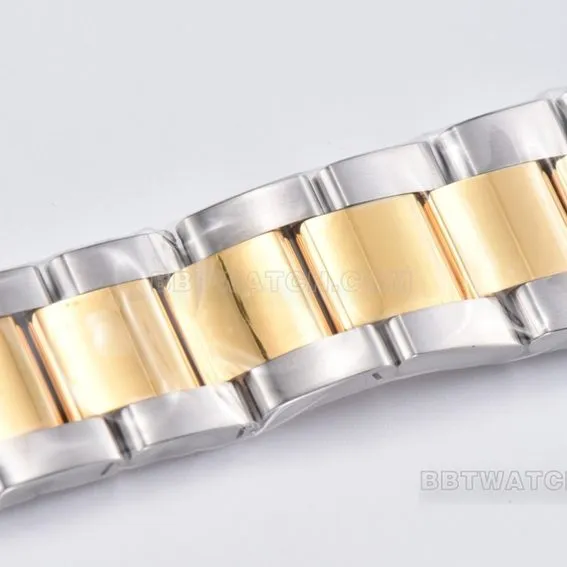 Factory C Rolex Daytona1:1top-tier replicawhite dial gold steel bracelet model m116503-0001braceletlive photos