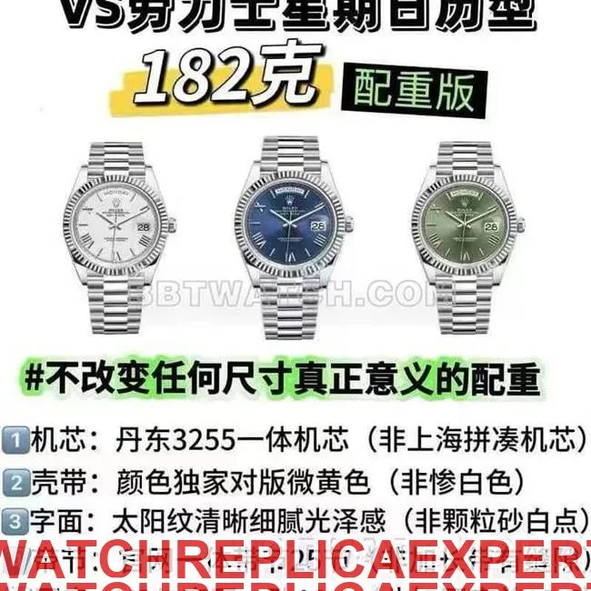 VS Day-Date Real vs. Fake Review Rolex Top collectible watches