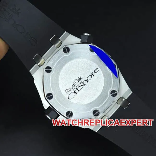 ZF FactoryAudemars Piguettop-tier watch Royal Oak15703top-tier quality super lume men's black dialsteel braceletautomatic movement watch side view