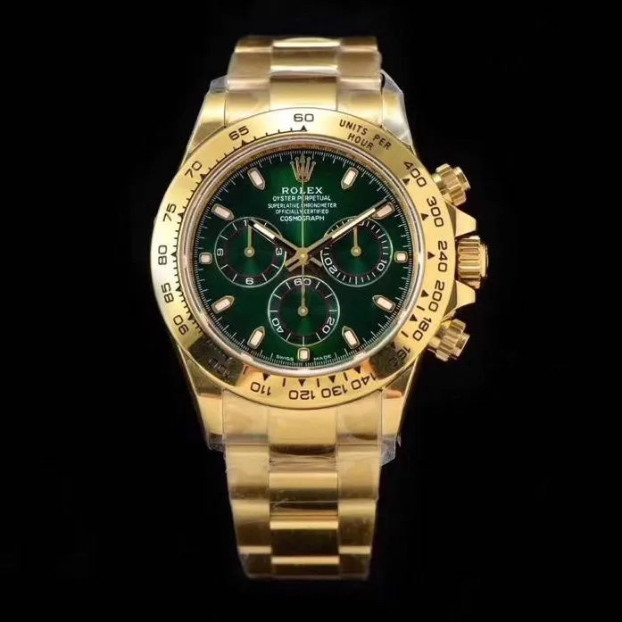 Rolex Green Goldie Top with Finest Factory