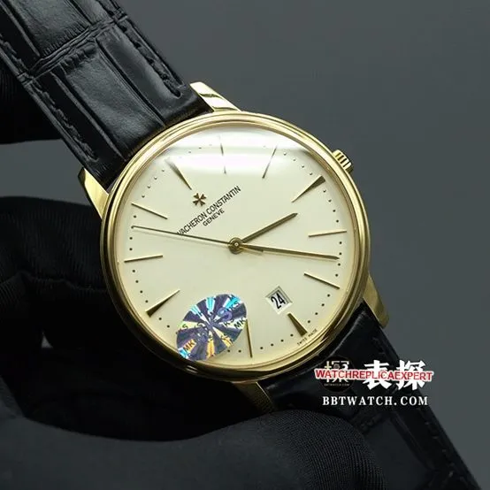MKS Factorytop-tier replicaVacheron Constantin heritage series 85180automatic movementleather strap watch caseback live photo