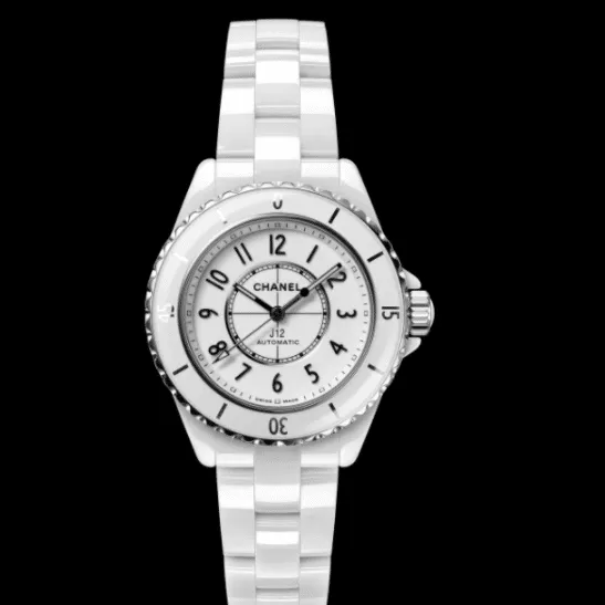 Chanel J12 Series H5699: White Ceramic