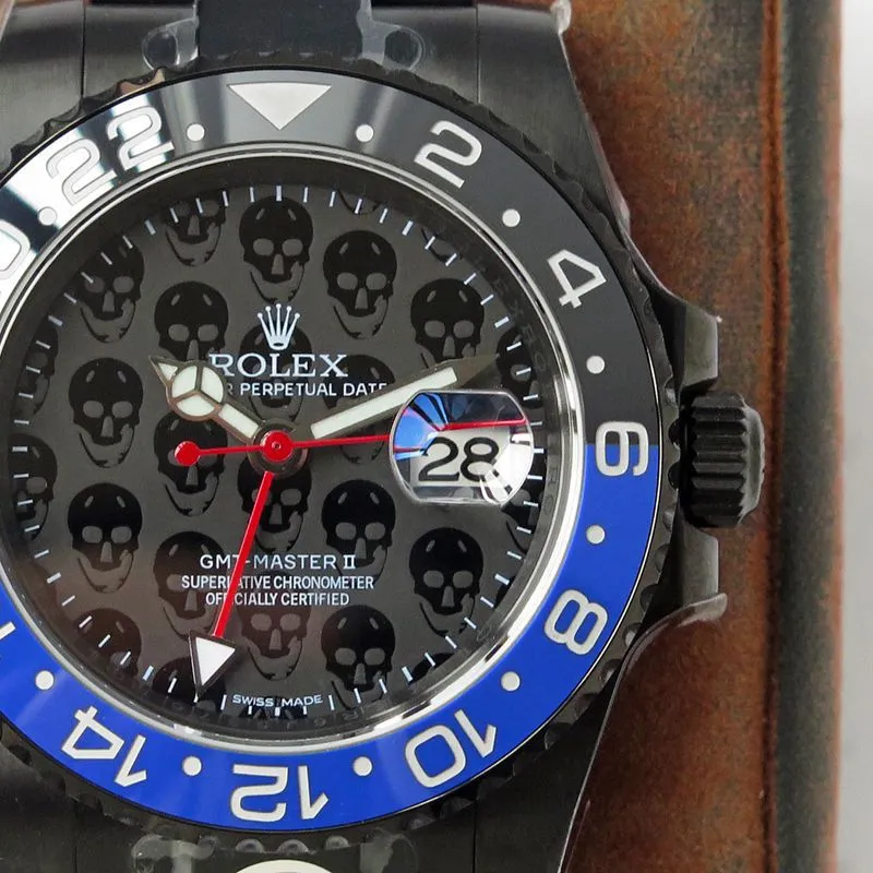 Rolex watch GMT-Master type REVENGE Milgauss revenge series limited edition men's mechanical watch clasp picture