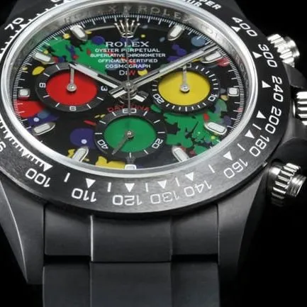 TW factory Rolextop-tier watch men's black dialrubber strap full automatic movement side view