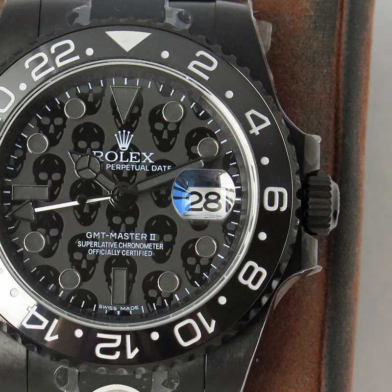 Rolexreplica watch GMT-Master type REVENGE Milgauss revenge series limited edition men's mechanical watch clasp picture