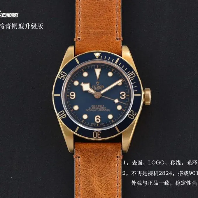watch xfTudorbronze Biwan series comparison Genuine review dialdetail shots