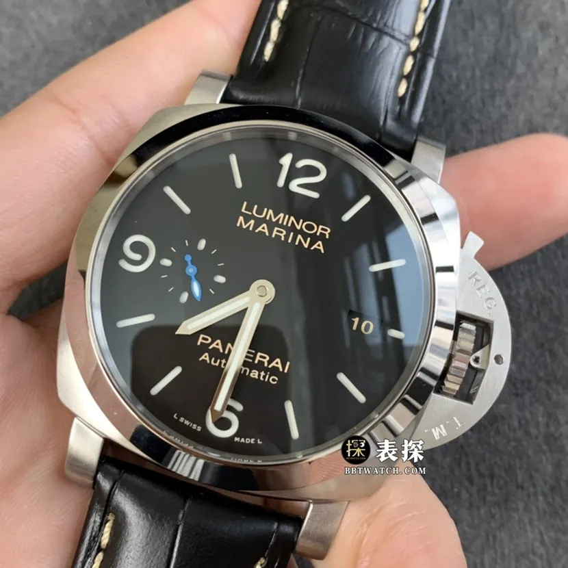 TTF factory Panerai Lumino PAM01312super watch men's black dialleather strap model pictures and prices clasplive photos