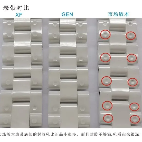 XFChanelJ12 series ceramicreplica watch genuine and fake comparison evaluation dialdetail shots