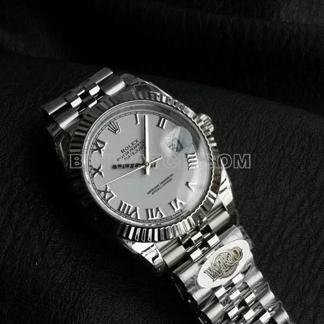 WKD Factory Top Rolex Datejust 41mm White Dial 126331 Front Real Shot Photos