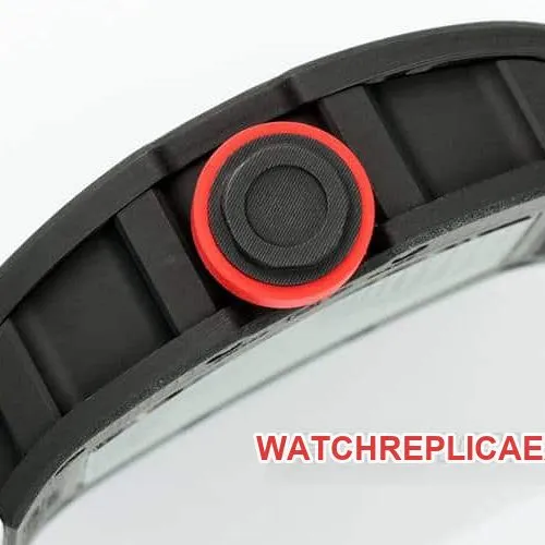 APSRichard Milletop-tier 1:1super carbon fiber case white rubber model RM055side live photo