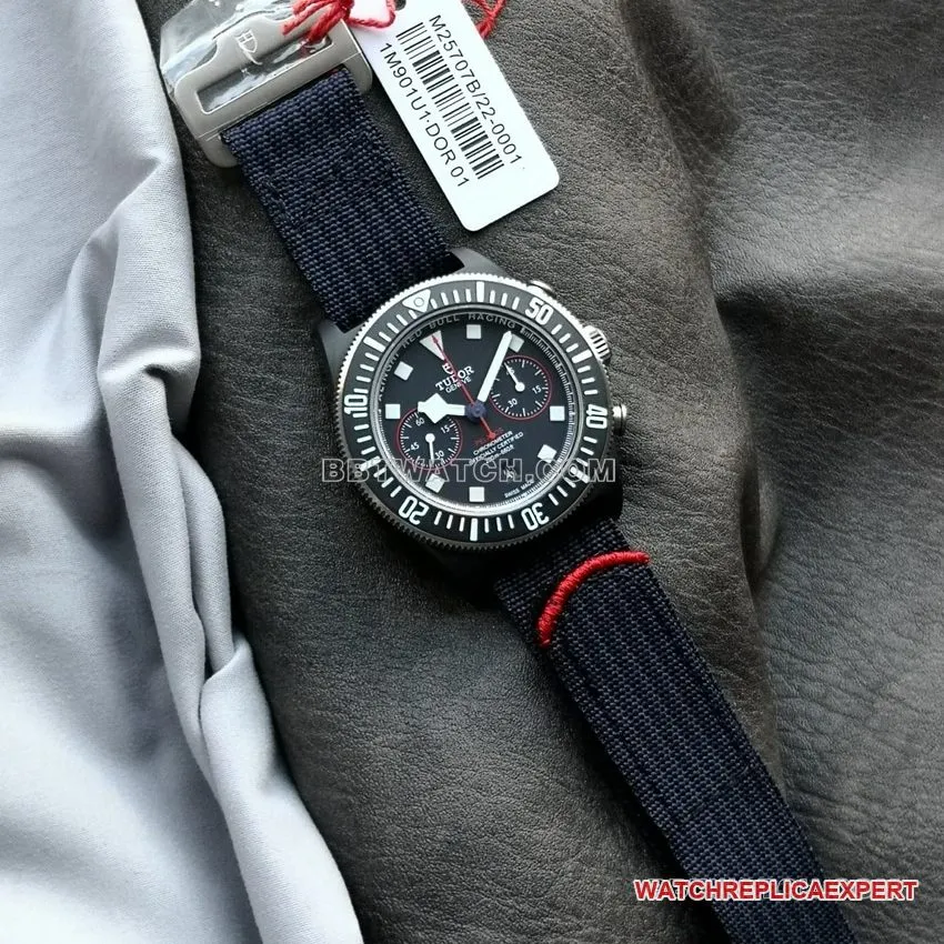 M+ factory Tudor top-tier 1:1high-quality replicablue dialchronographM25807KN-0001braceletlive photos