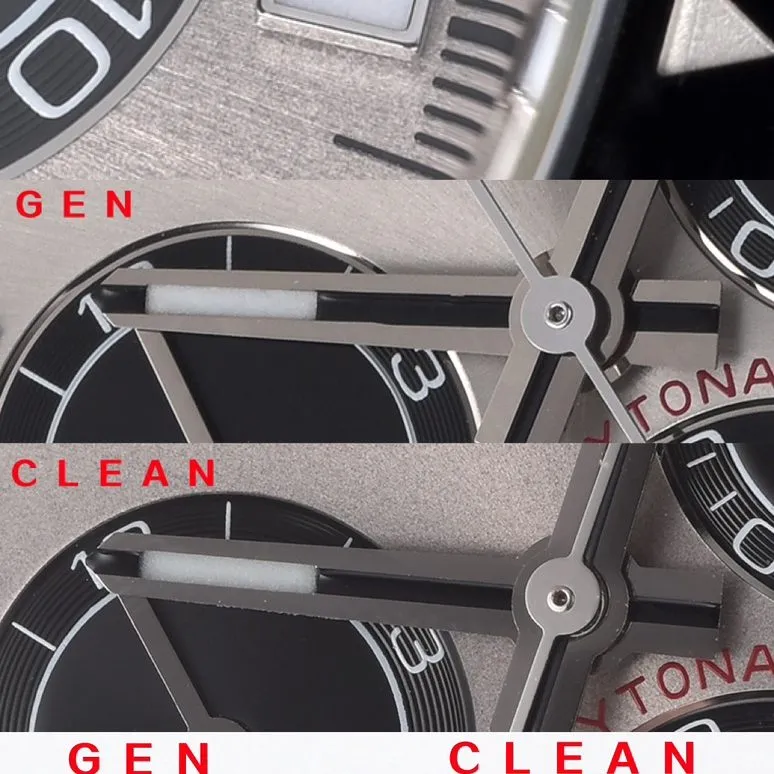 C factory Ditoner new Panda Di 4131 movement top collectible watches real and fake comparison review