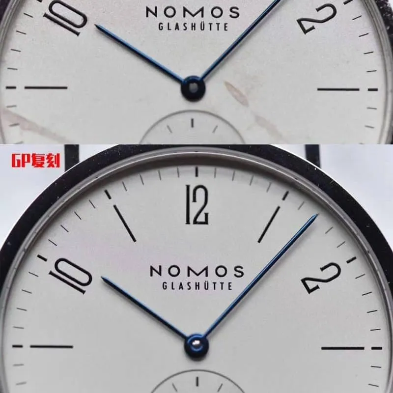GP Nomos TANGOMAT series 601 watch authenticity review movement picture