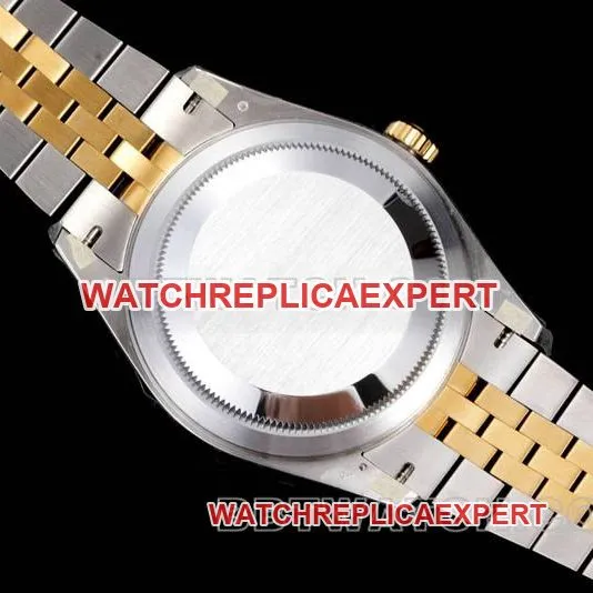 watch RolexAR+ factory pilot gold plate mechanical room gold caseback live photo