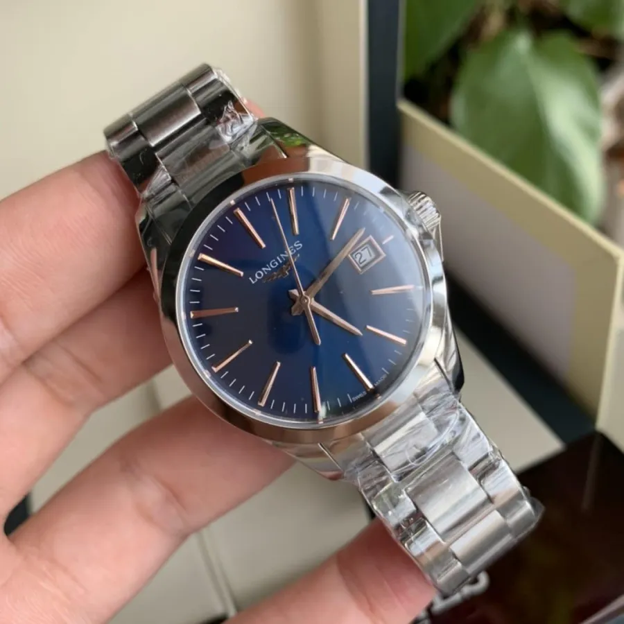 Longines Compaq series 8 mm ultra-thin design three-color ready-made ladies quartz watch clasp picture