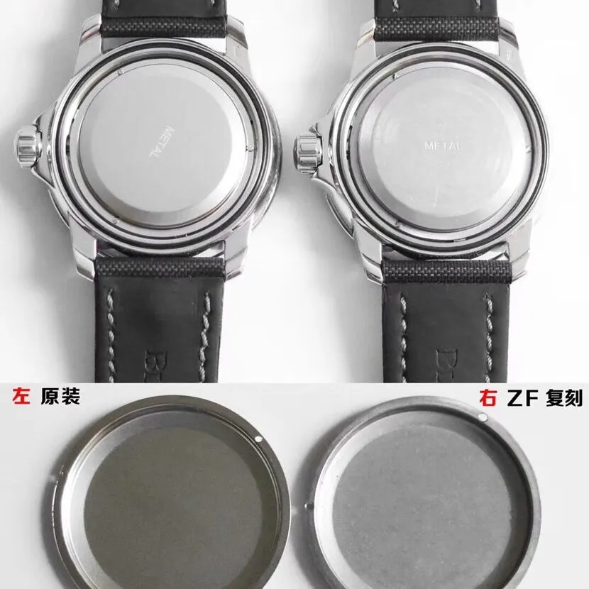 Blancpain1:1replica watch,ZF Fifty Fathoms watch,front comparison picture