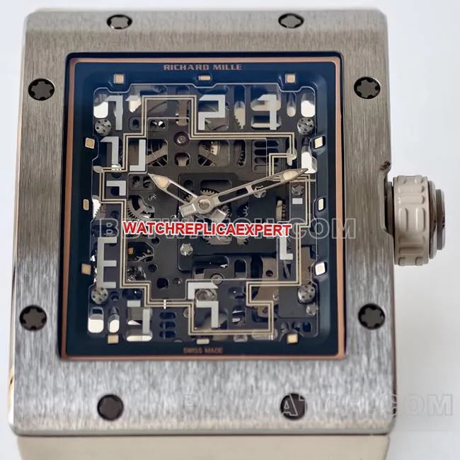 watch RM016 UMI factory Richard Mille white caseback live photo