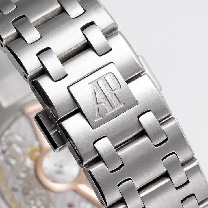 APF factory Audemars Piguet men's Royal Oak offshore type top-tier watch blue dialsteel bracelet model 26238ST.OO.2000ST.01braceletlive photos
