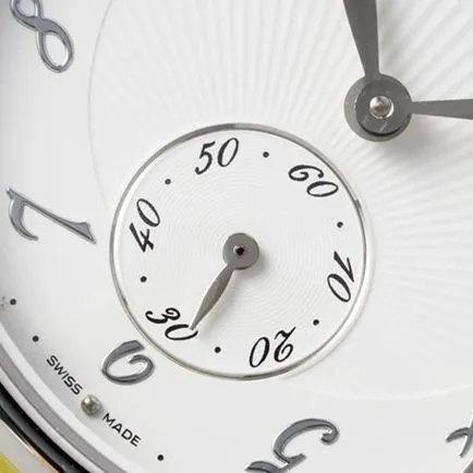 top-tier Hermès women's white dial yellow belt classic series quartzleather strap watch side view