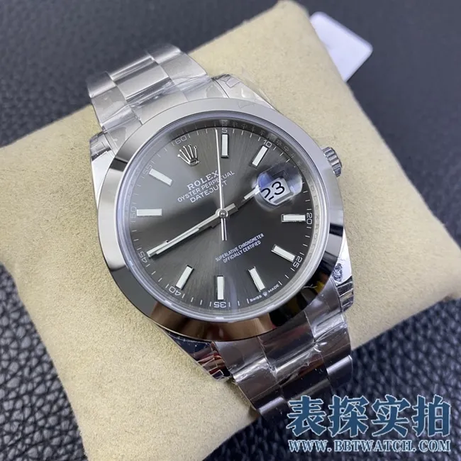 vsRolextop-tiersuper log 41mm watch_How much does it cost_Pictures_How is the workmanship? Bottom cover