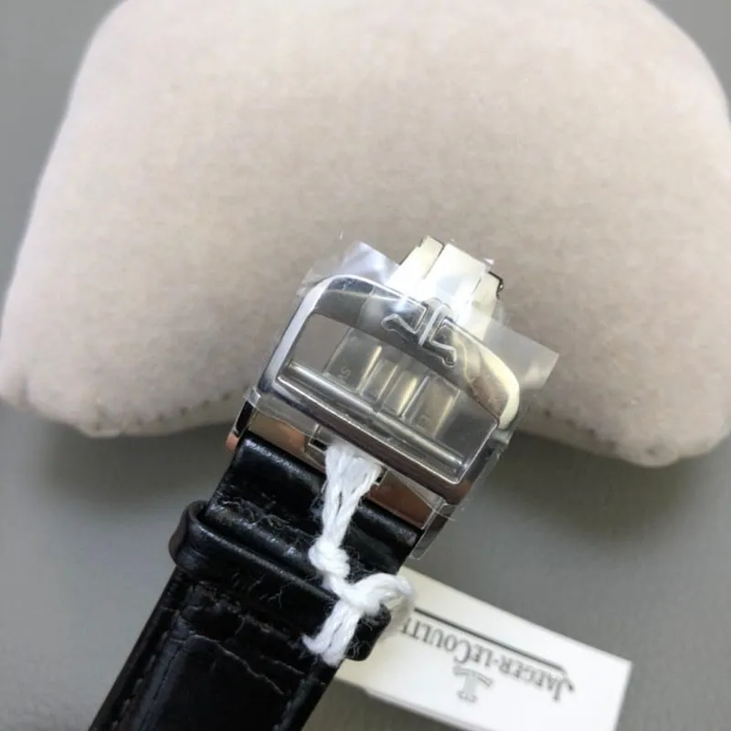 replicaJaeger-LeCoultre men's double-sided dual time zone flip watch is simple, elegant and gentle clasp picture
